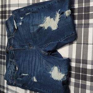 Judy Blue 16W like new Distressed Boyfriend Jeans